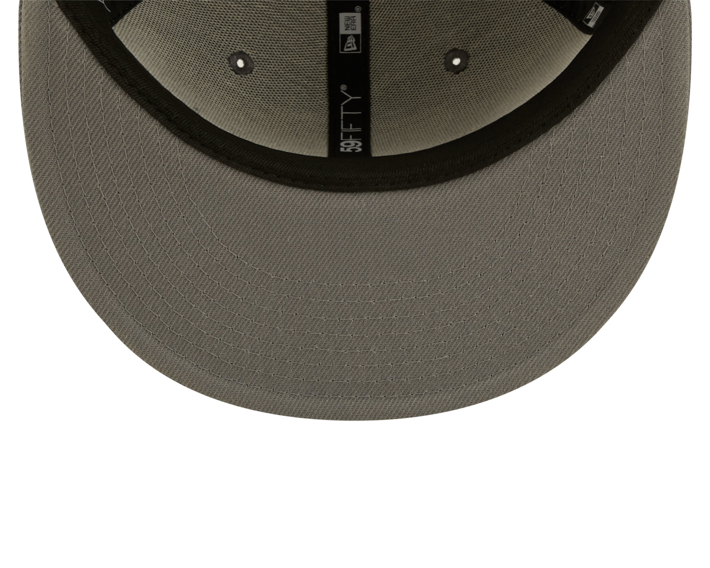 Chicago Bears "B" Logo Storm Gray New Era 59FIFTY Fitted Hat - Pro Jersey Sports