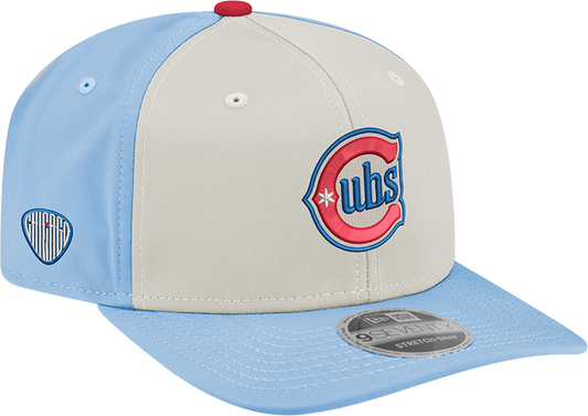 Chicago Cubs New Era Alternate 2 Chrome/ Sky Blue 9SEVENTY Hat - Pro Jersey Sports