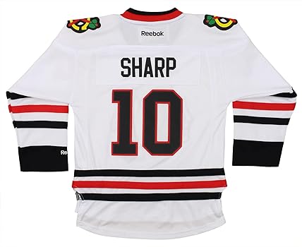 Chicago Blackhawks Mens Patrick Sharp Premier Road Jersey - Pro Jersey Sports