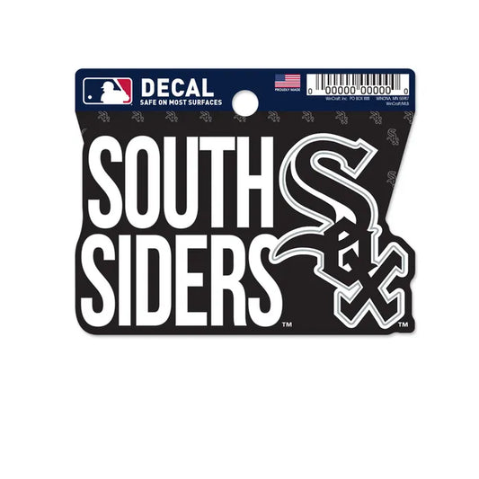 Chicago White Sox South Siders Clean Cut Decal 3" x 4”