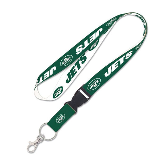 New York Jets 1" Lanyard with Detachable Buckle By Wincraft - Pro Jersey Sports