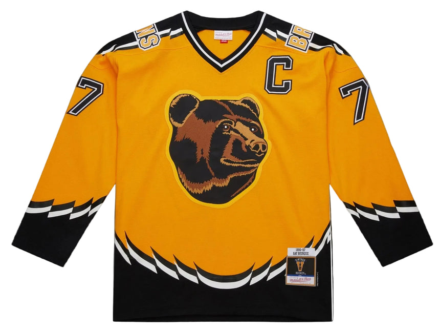 Men's Ray Bourque Gold Boston Bruins 1996/97 Power Play Player Jersey - Pro Jersey Sports