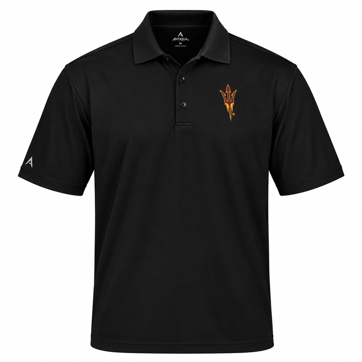 Arizona State Sun Devils Antigua Xtra Lite Polo – Black