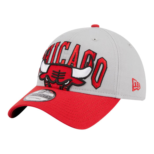 Chicago Bulls 2023 NBA Tipoff Gray/Red 9TWENTY Adjustable Hat By New Era