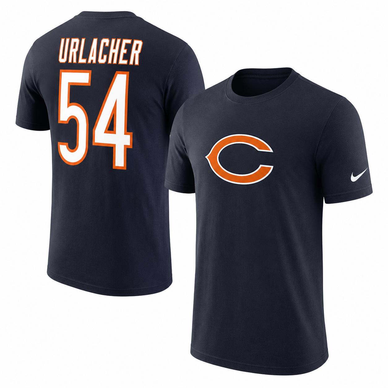 Mens Nike Chicago Bears Brian Urlacher Player T-Shirt