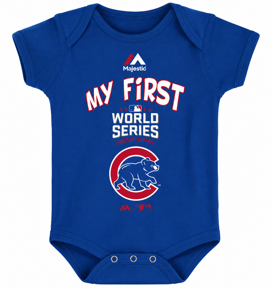 Chicago Cubs Infant 2016 My First World Series Creeper