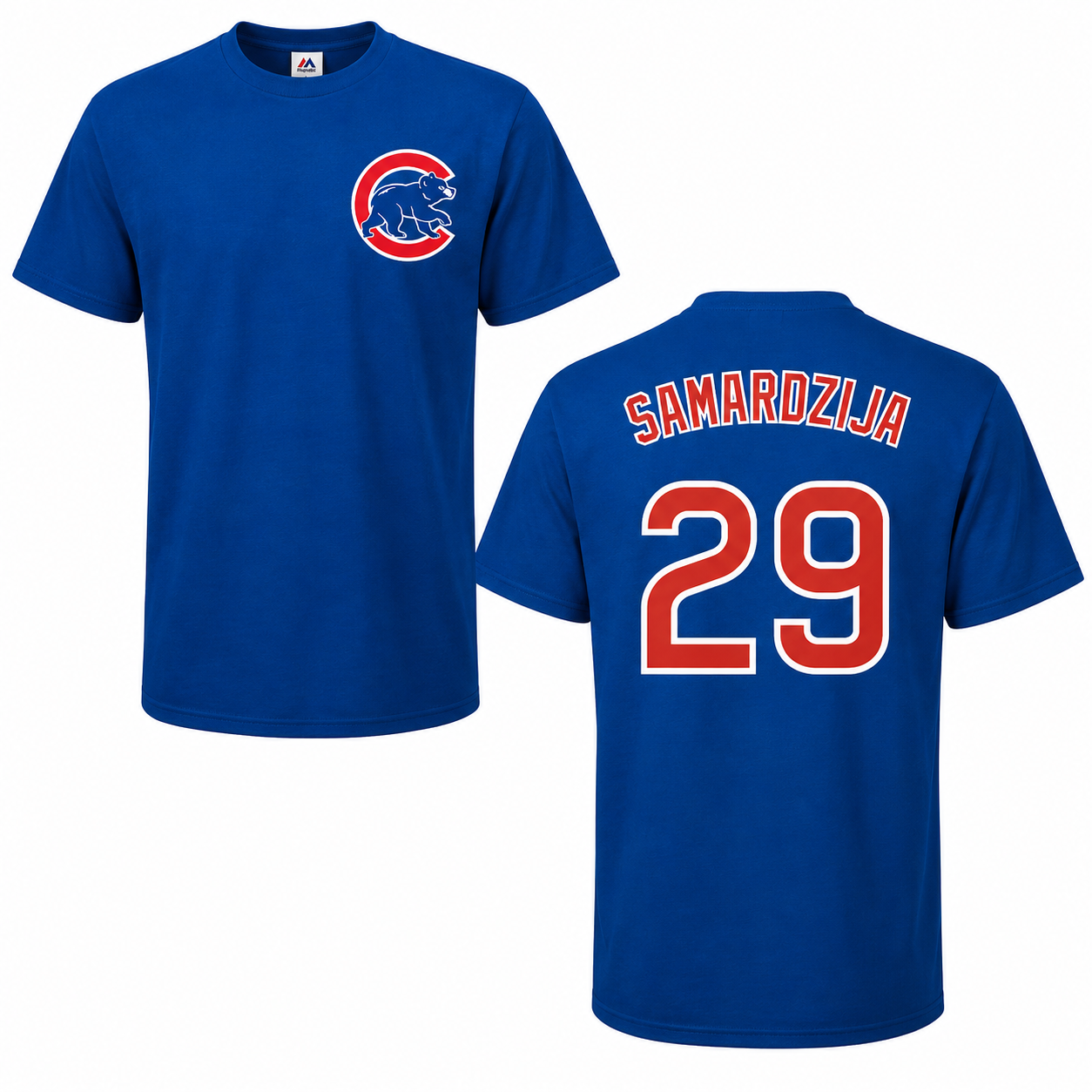 Chicago Cubs Jeff Samardzija Youth Player T-Shirt