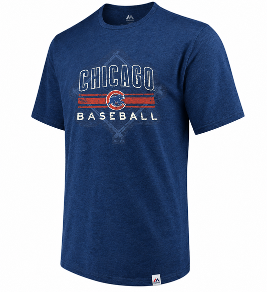 Men's Chicago Cubs In The Beginning T-Shirt