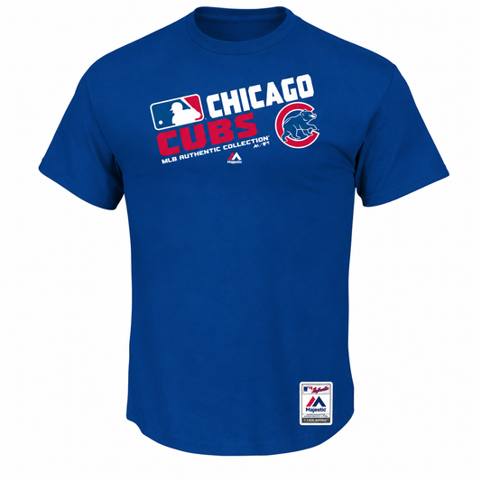 Men's Chicago Cubs Cooperstown Collection Royal Team Choice T-Shirt