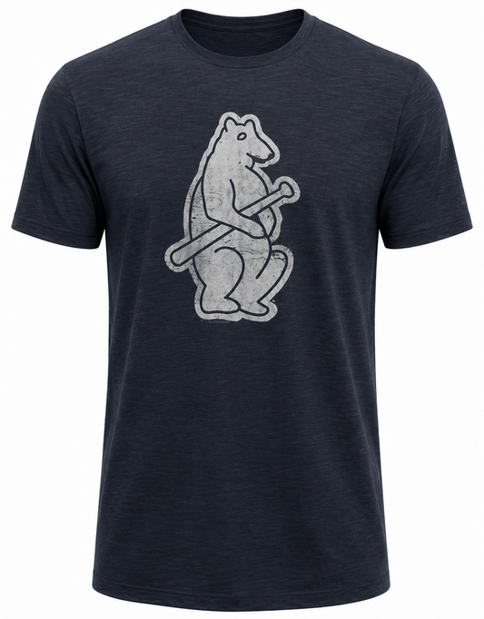Chicago Cubs 47 Brand MLB Men's Cooperstown Scrum Premium Navy T-Shirt