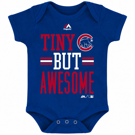 Chicago Cubs MLB Tiny But Awesome Creeper Tee