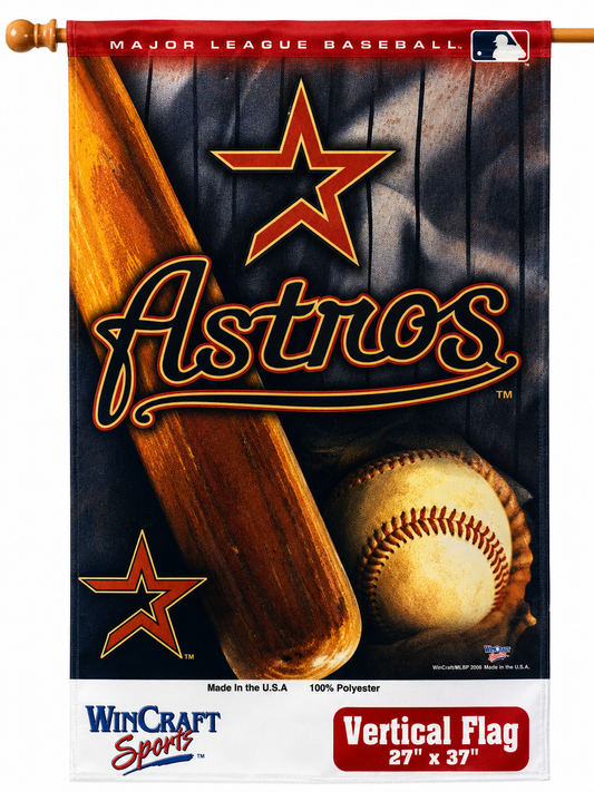 Houston Astros Vertical Flag