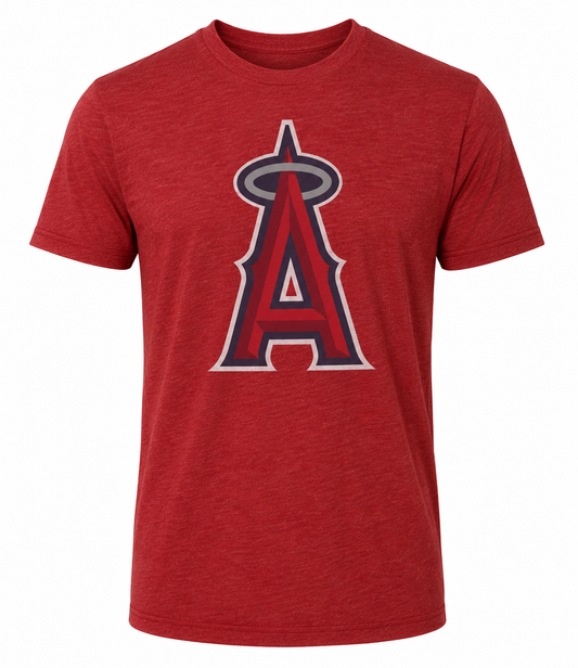 Men's MLB Los Angeles Angels of Anaheim 47 Brand MLB Scrum T-Shirt