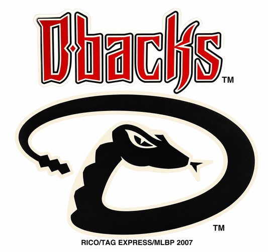 Arizona Diamondbacks Rico MLB Small Static Decal