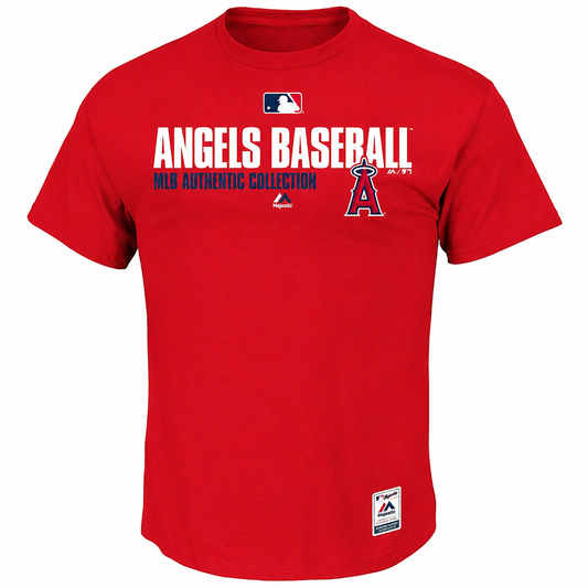 Men's MLB Los Angeles Angels Of Anahiem Authentic Collection Team Favorite T-Shirt