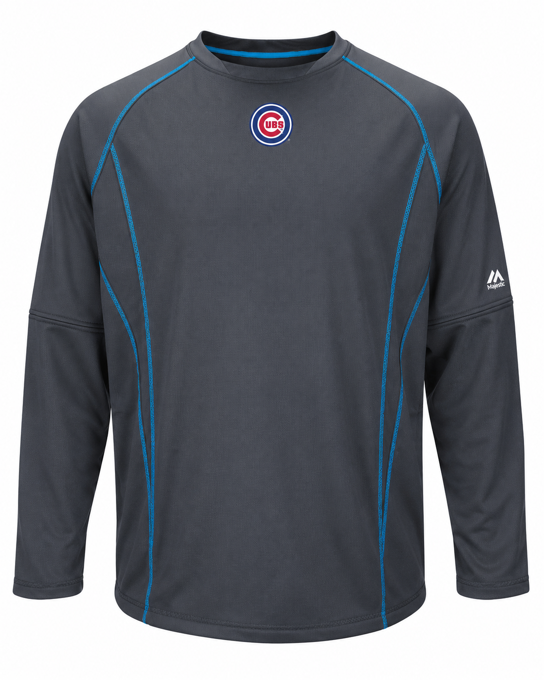 Men's Chicago Cubs Authentic Collection Fashion Practice Pullover