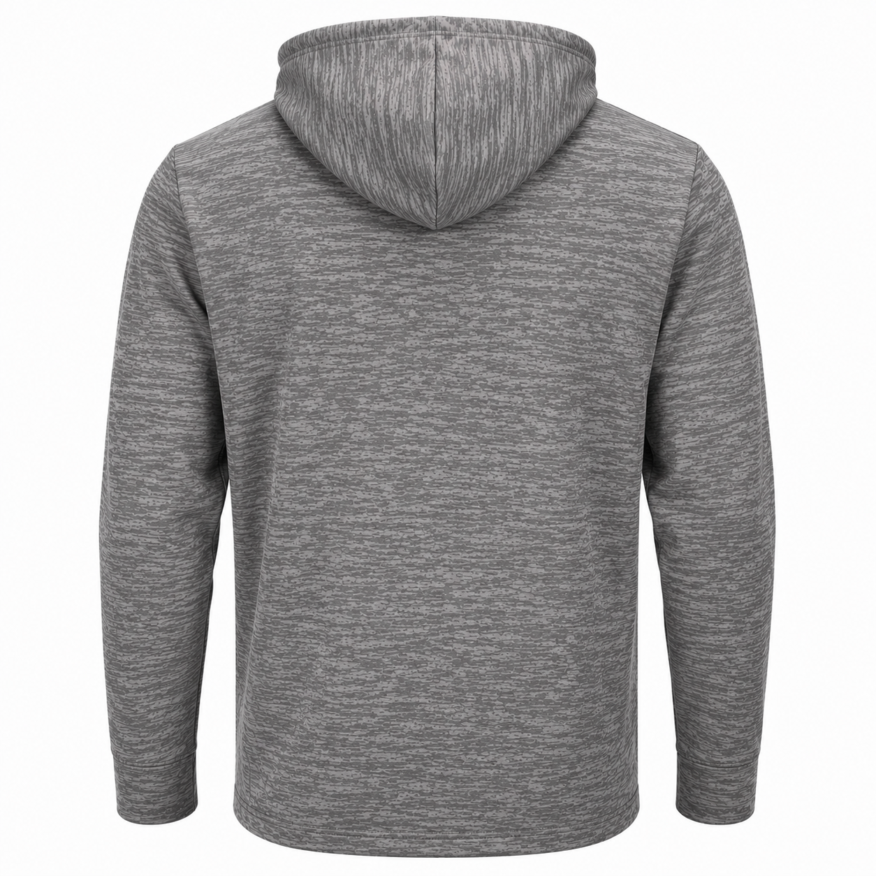Men's Chicago Cubs Majestic Gray 2018 Postseason Authentic Collection Streak Fleece Pullover Hoodie