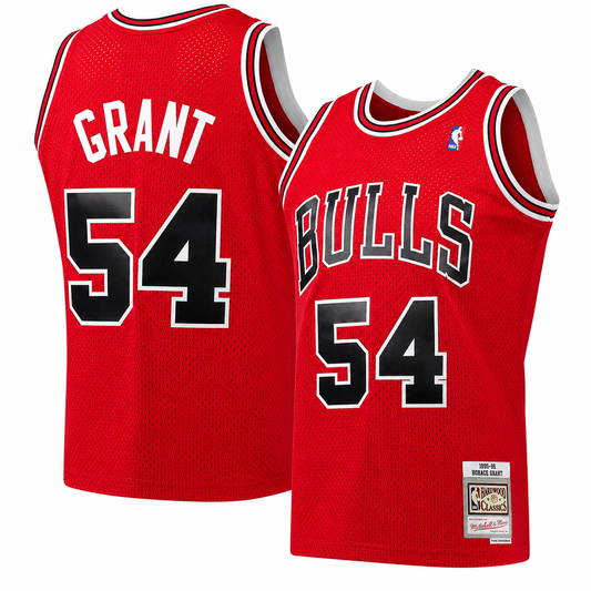 Mens Chicago Bulls Horace Grant Mitchell & Ness Red 1990-91 Hardwood Classics Swingman Jersey