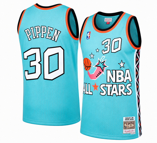 Men's Scottie Pippen Eastern Conference Mitchell & Ness 1996 All-Star Hardwood Classics Swingman Jersey - Teal