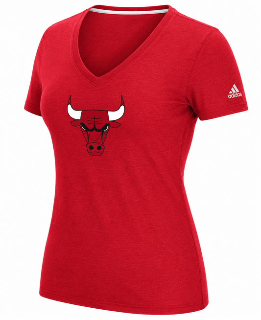 Chicago Bulls Womens Ultimate 6" Logo Tee