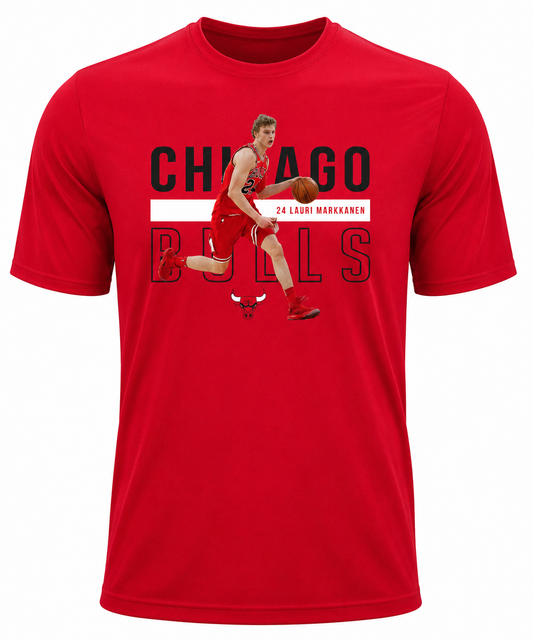 Lauri Markkanen Chicago Bulls Richmond Marshall 2.0 Tee