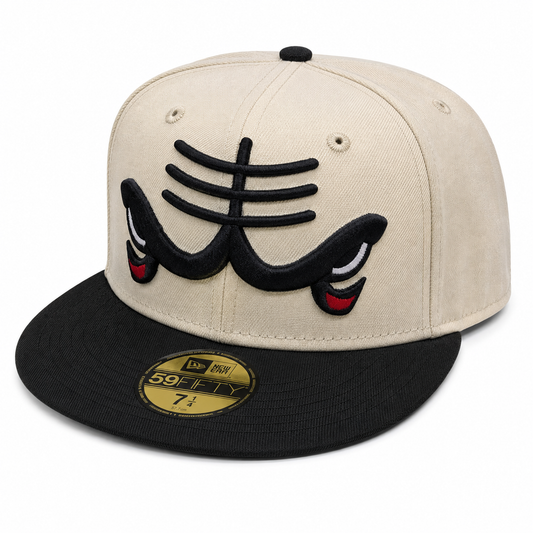 Chicago Bulls New Era Chrome/Black See Red 59FIFTY Fitted Hat