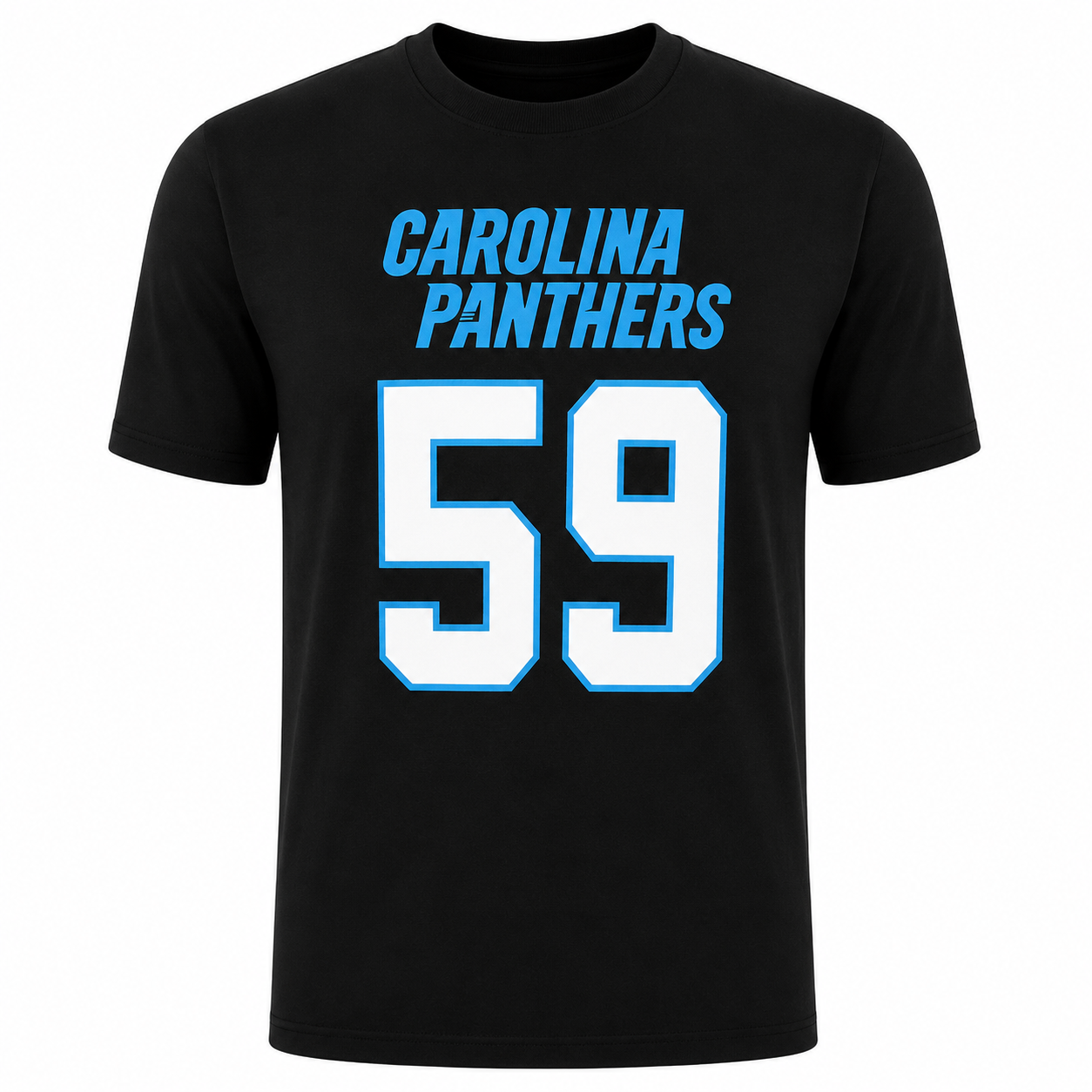 Luke Kuechly Carolina Panthers Youth Mainliner Name and Number T-Shirt