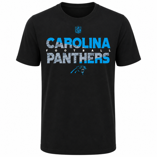 Carolina Panthers Youth NFL Flux Dual Blend Short Sleeve T-Shirt