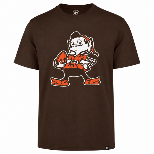 Men's Cleveland Browns '47 Brand Fieldhouse Brown Tee