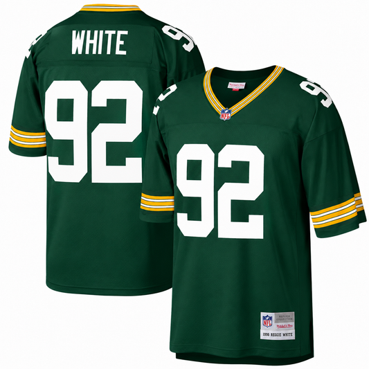 Reggie White Green Bay Packers 1996 Green Legacy Replica Jersey By Mitchell & Ness