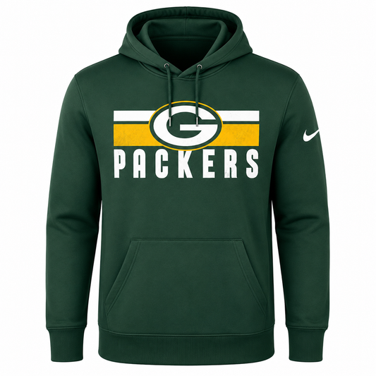 Men's Green Bay Packers Nike Team Green Pullover Hoodie