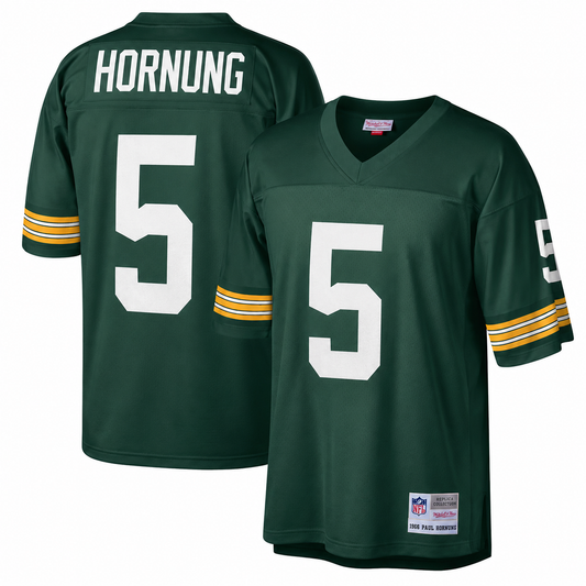 Men's Green Bay Packers Paul Hornung Mitchell & Ness Green Retired Player Legacy Replica Jersey