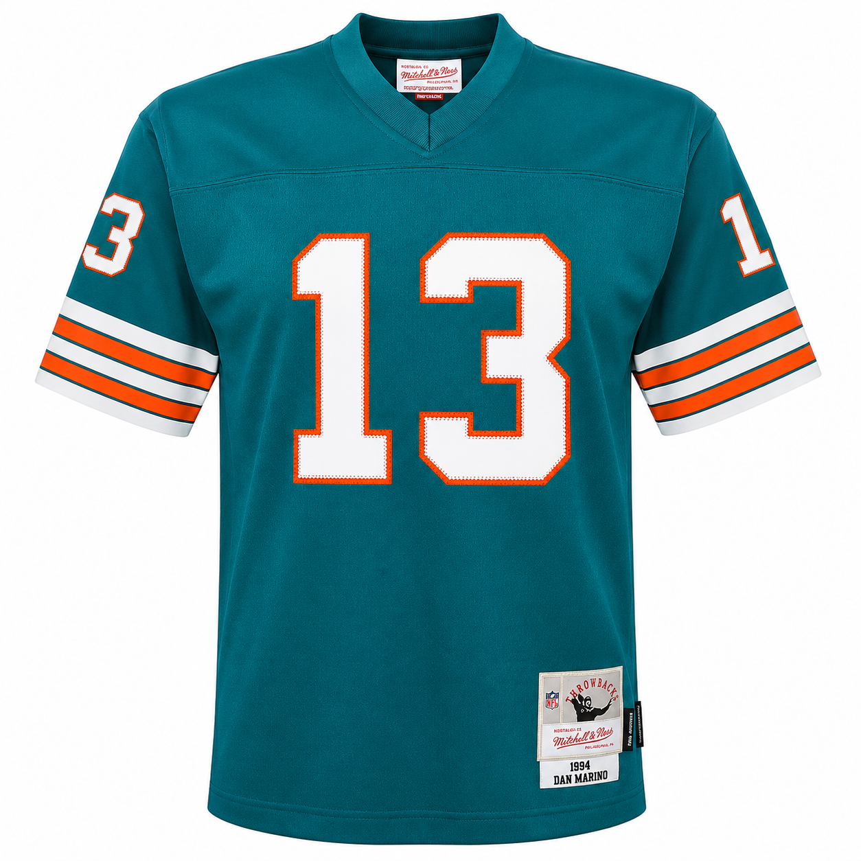 Youth Miami Dolphins Dan Marino Mitchell & Ness Aqua Retired Player Vintage Replica Jersey