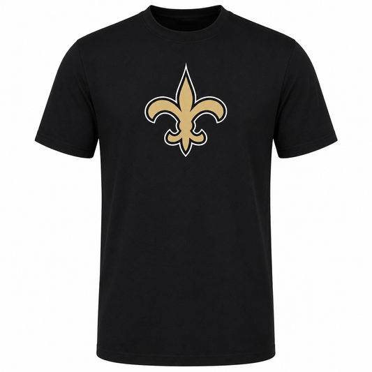 NFL New Orleans Saints Youth Primary Logo T-Shirt - Black