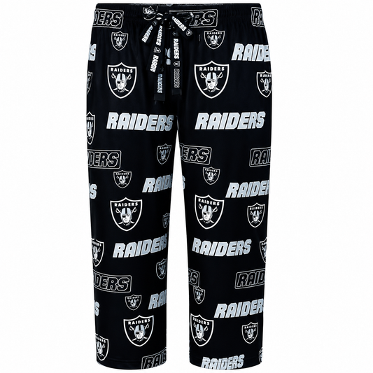 Men’s NFL Las Vegas Raiders Slide Knit Pajama Pants By Concepts Sport