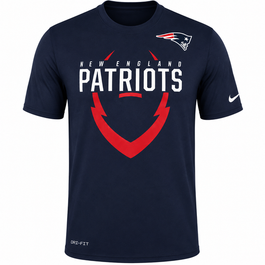 YOUTH NIKE New England Patriots Navy Icon Performance T-Shirt