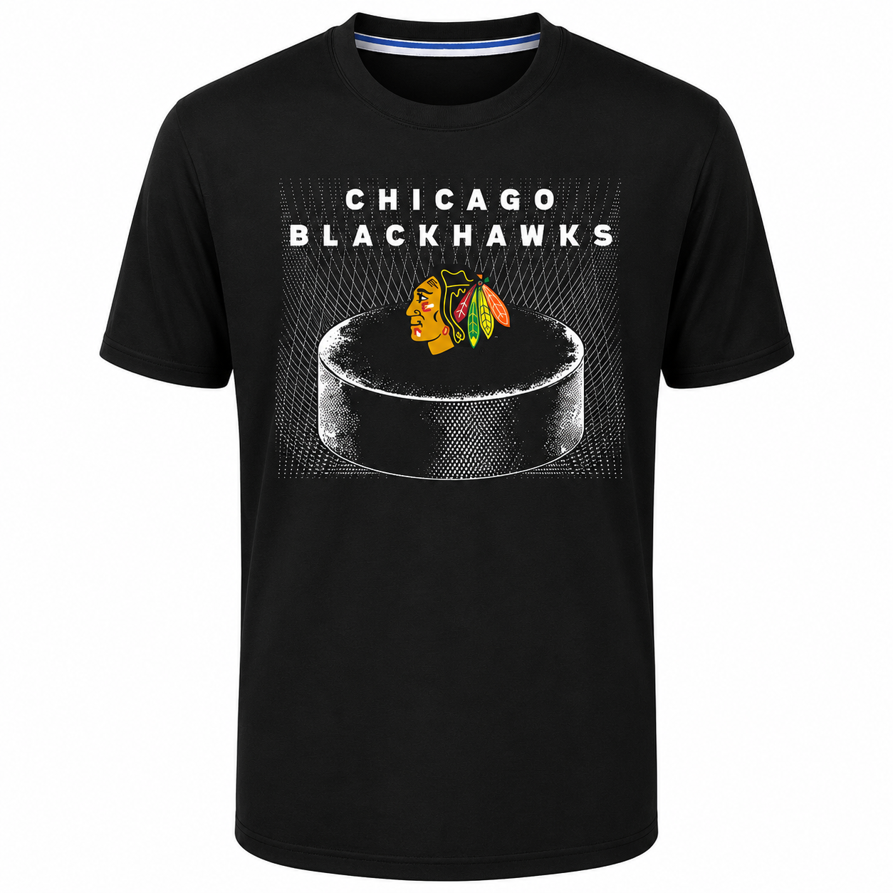 Youth Chicago Blackhawks Silver Thaw Dri-Tek Tee By Outerstuff