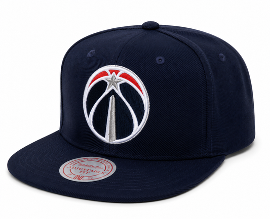 Washington Wizards Ground 2.0 Navy Mitchell & Ness Snapback Hat