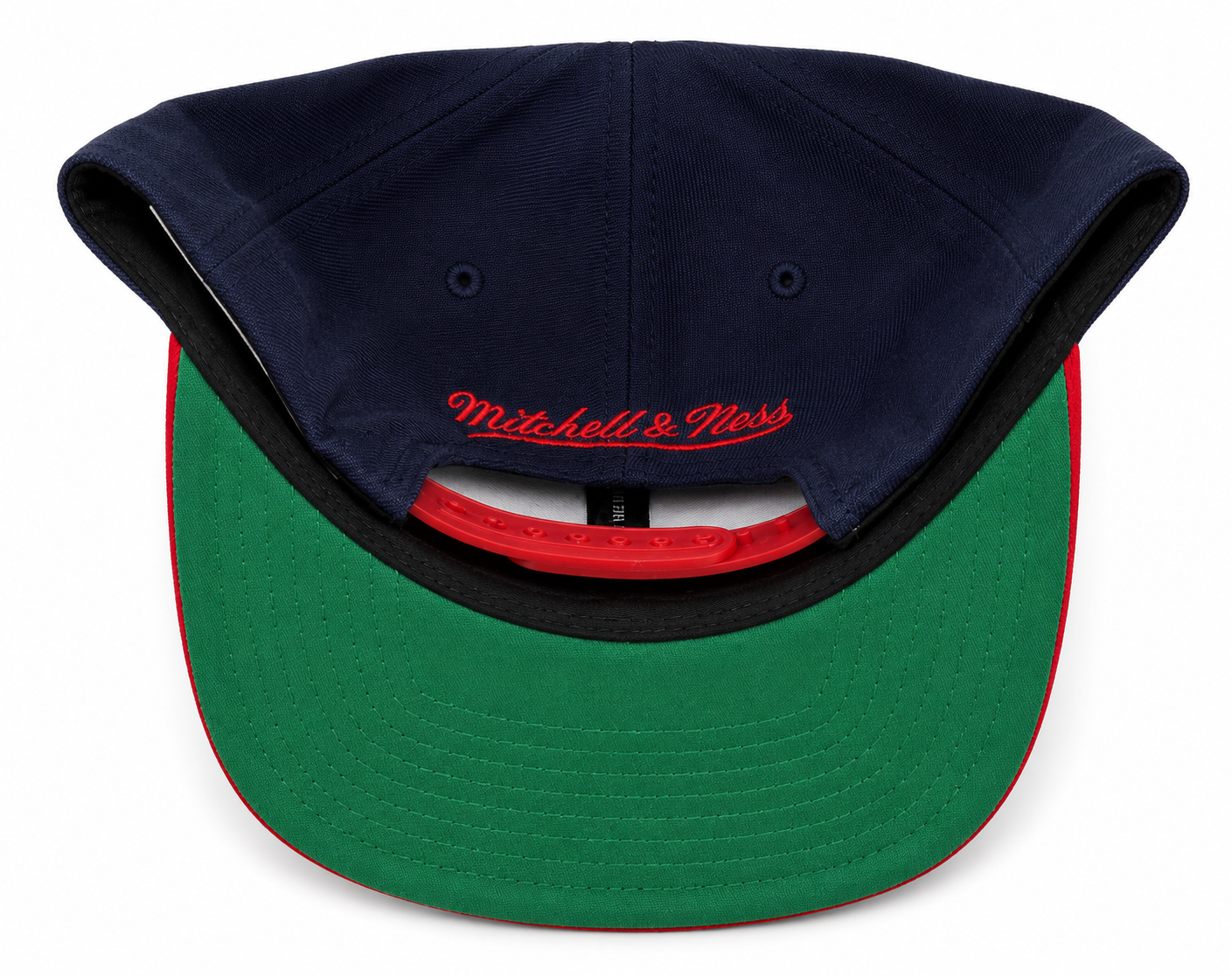 NBA Washington Wizards Mitchell & Ness Cropped XL Logo Adjustable Snapback Hat