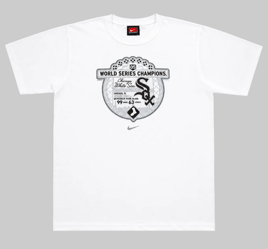 Nike Youth Chicago White Sox 2005 World Series Champions Record & Roster T-shirt