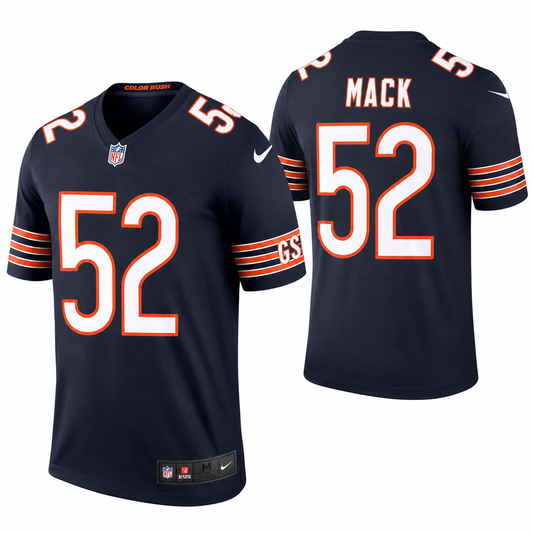 Men's Nike Khalil Mack Chicago Bears Color Rush Legend Jersey