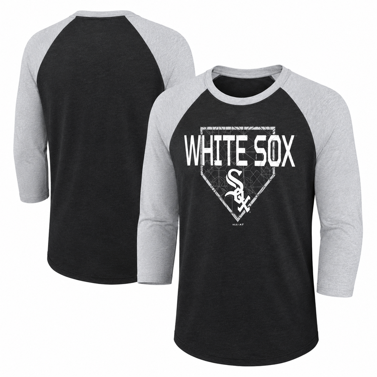 Youth Chicago White Sox Score 3/4 Sleeve Raglan Ultra Tee