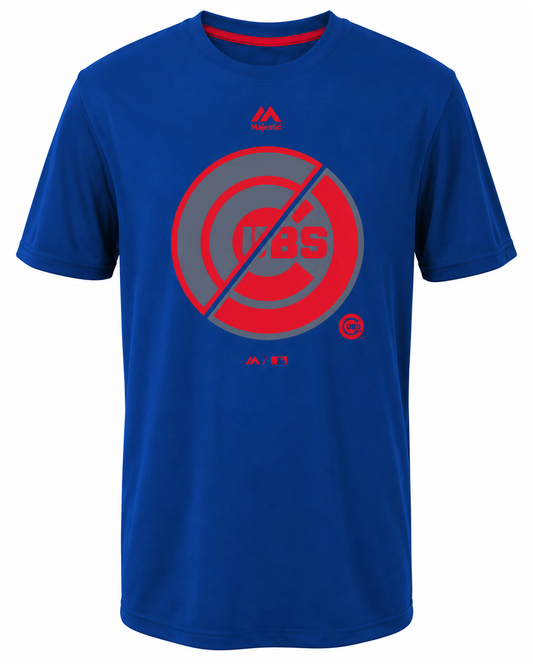 Youth Chicago Cubs Split Series Ultra T-Shirt By Majestic