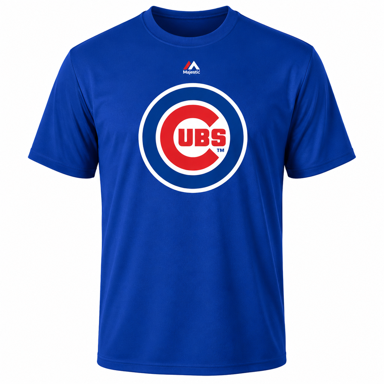 Majestic Chicago Cubs Youth Blue Primary Team Logo T-Shirt