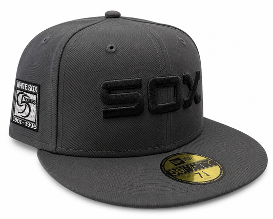 Chicago White Sox New Era Graphite 95th 59FIFTY Fitted Hat