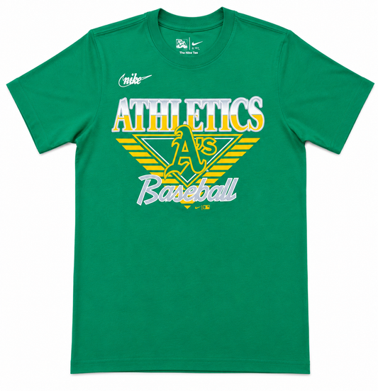 Men's Athletics Cooperstown Green Rewind Green T-Shirt