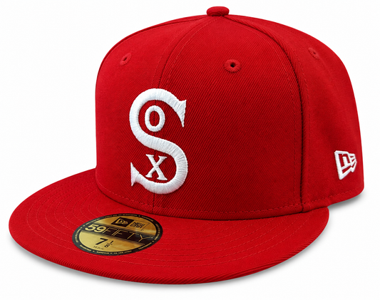 Chicago White Sox New Era Red 1931 Road Cooperstown Classic 59FIFTY Fitted Hat