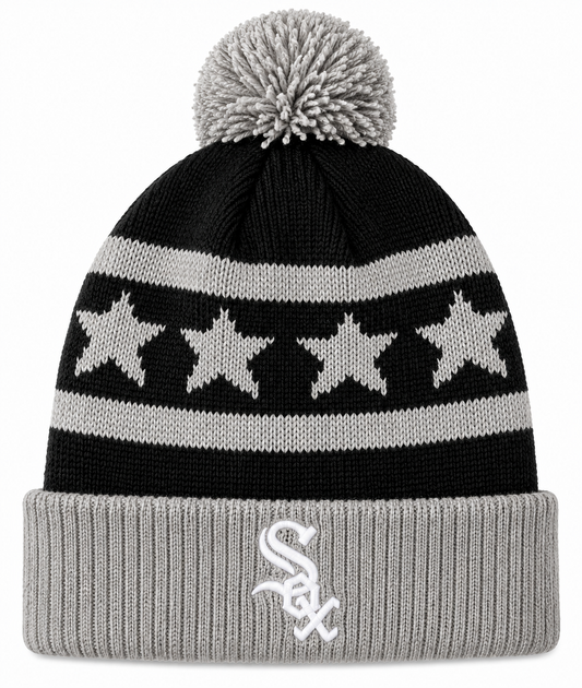 Toddler Chicago White Sox '47 Ace Gray/White/Black Knit Hat