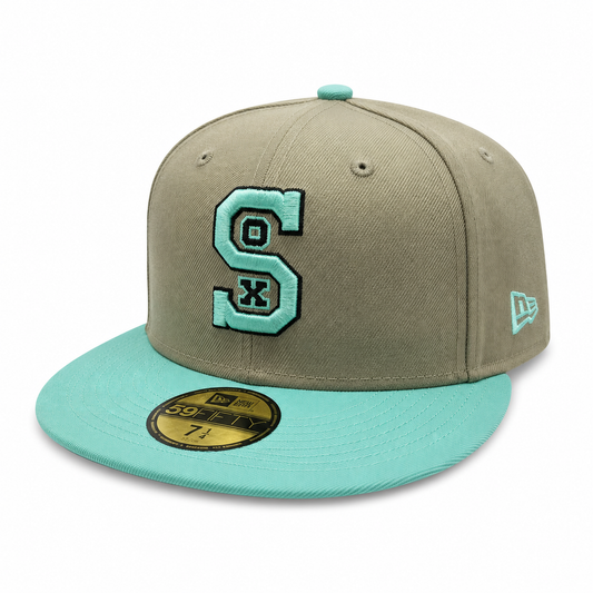 Chicago White Sox New Era Camel/Mint 59FIFTY Fitted Hat