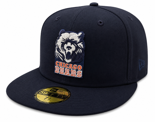 Chicago Bears New Era Gridiron Classics 1990 Navy 59FIFTY Fitted Hat
